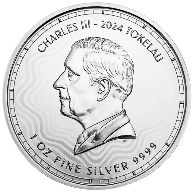 2024 Tokelau Chronos 1oz Silver Coin