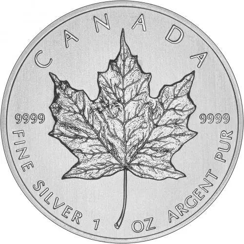 Canadian Maple Leaf 9999 Silver Bullion Coin Our Choice
