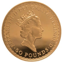 1987 Proof 1/2oz Gold Britannia Coin With Box and COA