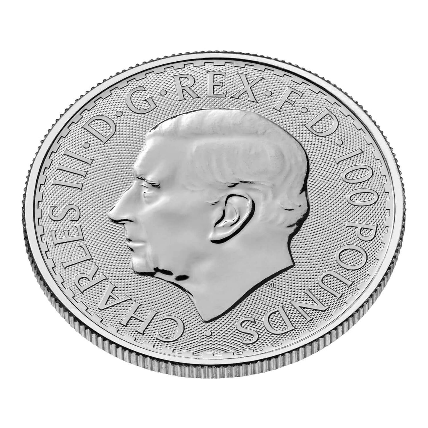 1oz Platinum 9995 Britannia Bullion Coin, Royal Mint, 100 Pounds, 2023.