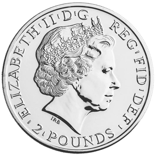 1oz 999 Fine Silver Bullion Coin Royal Mint 2014 Lunar Year of The Horse