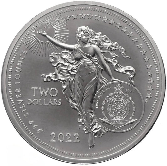 2023 Thomas Edison Icons of Inspiration 1oz 999 Silver Bullion Coin