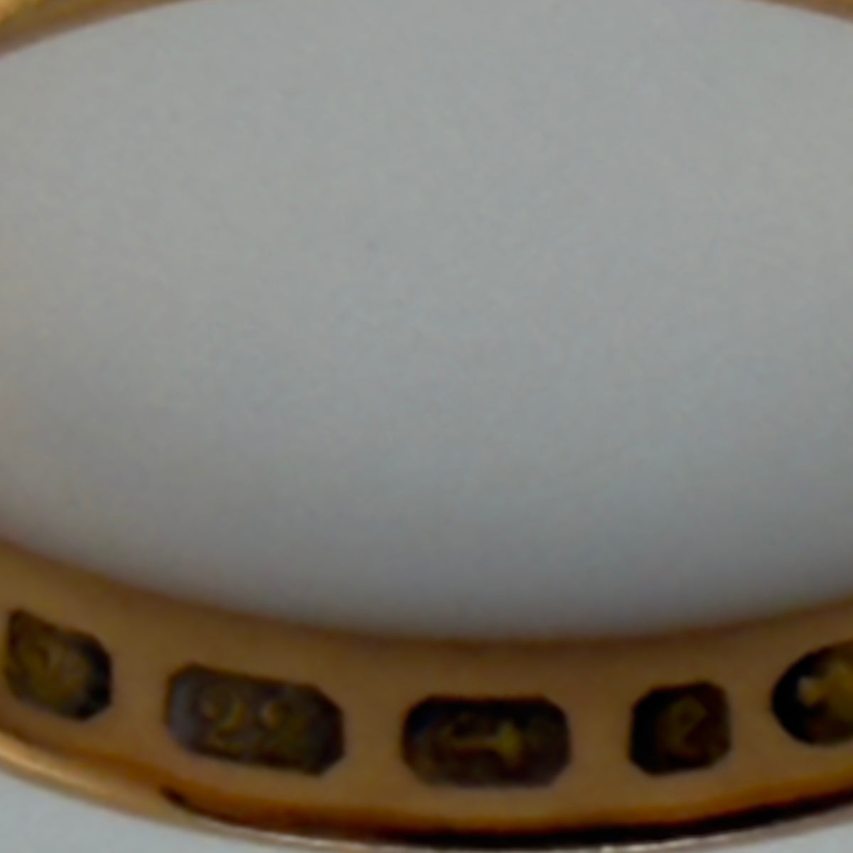 22ct Yellow Gold Wedding Band Ring Size N 3mm 3.15g Hallmarked Boxed