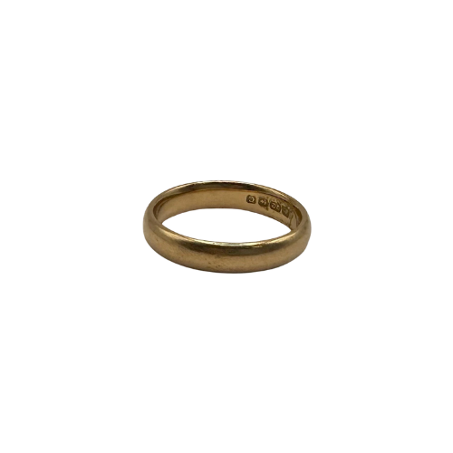 22ct Gold Wedding Band, Size N Hallmarked, 5.3g, Not Scrap