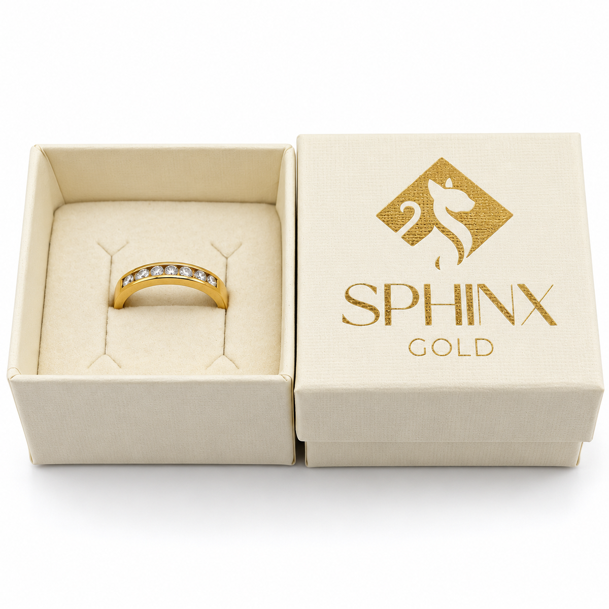18ct Gold Natural Diamond 1/2 Eternity Ring 0.33ct Size P 3.34g