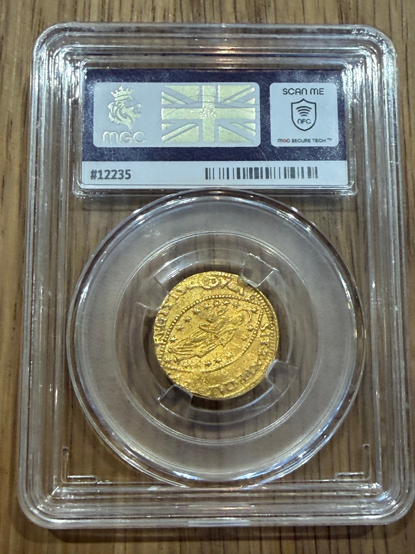 Italy, Venice, Francesco Loredan (1752-1762), Gold Zecchino AU53