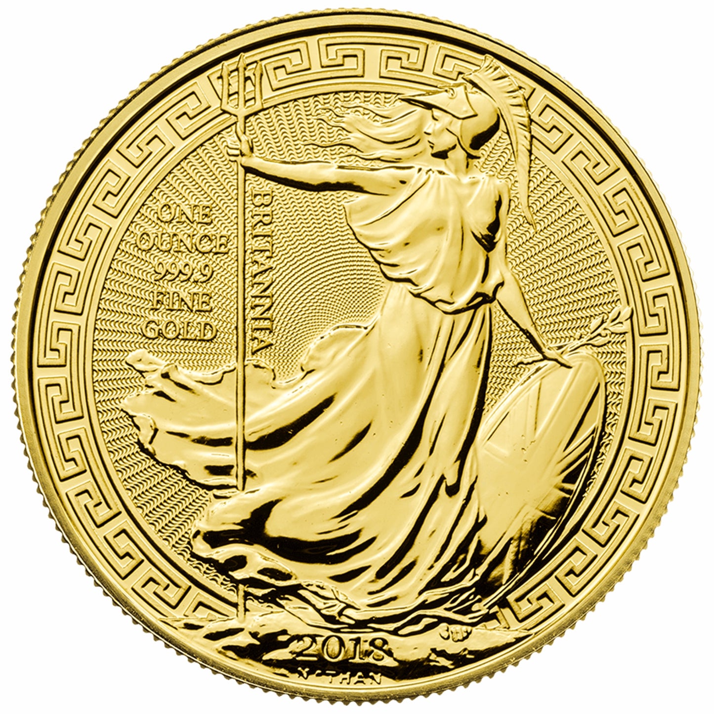 1oz Gold Britannia 2018 Oriental Border Coin Bullion 999.9 Fine Gold