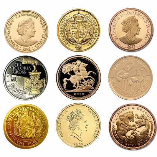 22ct Gold Quarter Sovereign Our Choice 2g