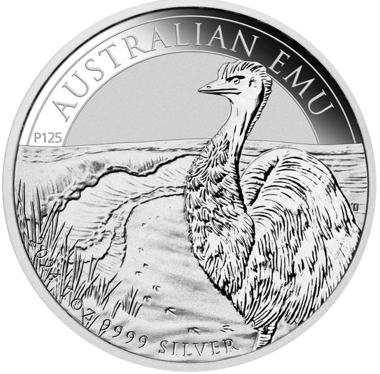 Australian Emu 2024 1oz Silver Bullion Coin