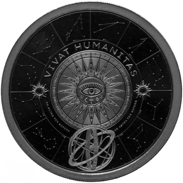 2024 Tokelau Vivat Humanitas 1oz Silver Coin