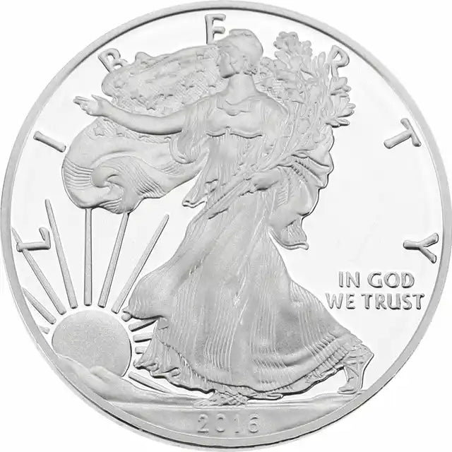 2016 USA Eagle 1oz Proof Silver Coin Boxed with COA