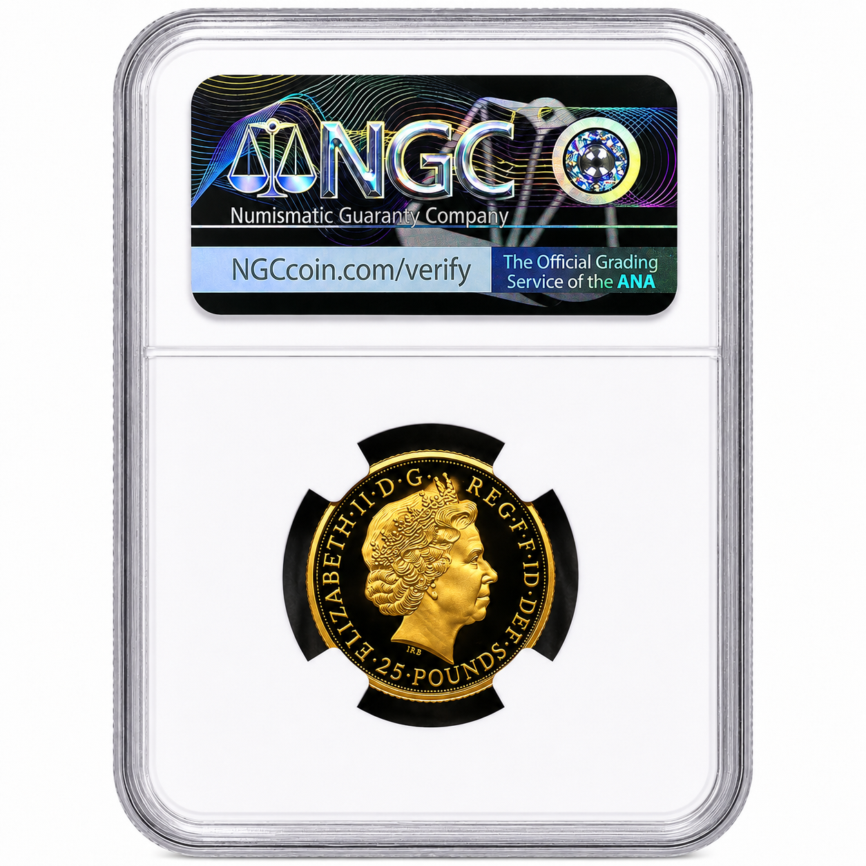 2007 UK Britannia 1/4oz Proof Gold Coin - NGC Graded PF69 Ultra Cameo