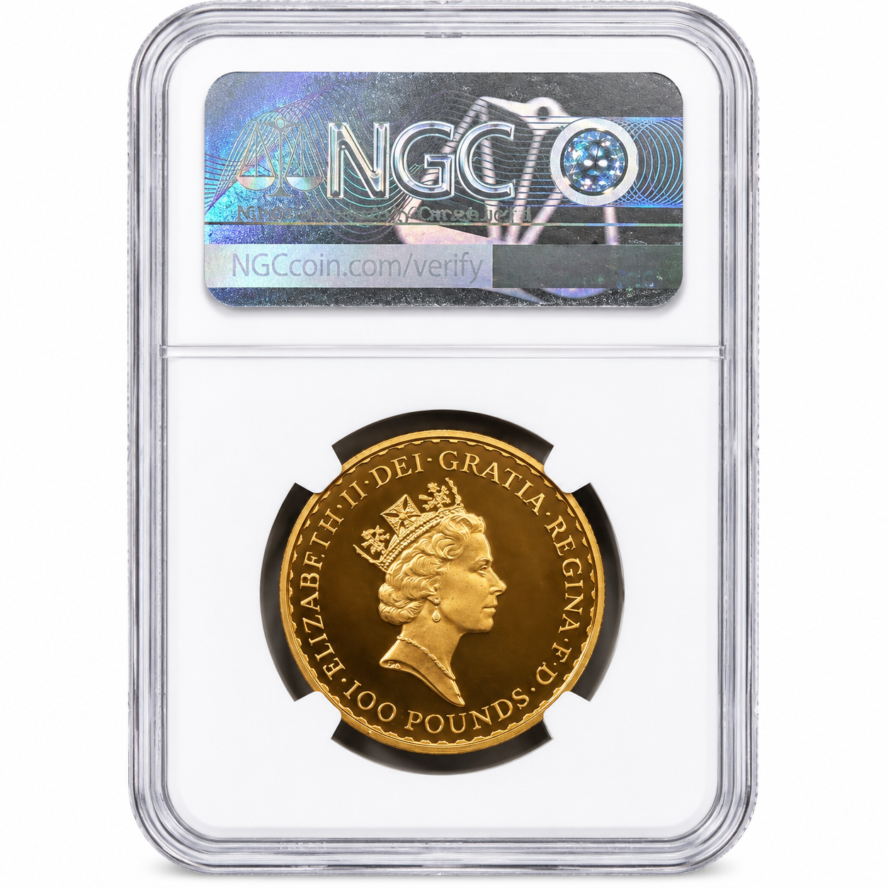 1987 1ozt Gold Proof Britannia Coin, NGC graded PF67