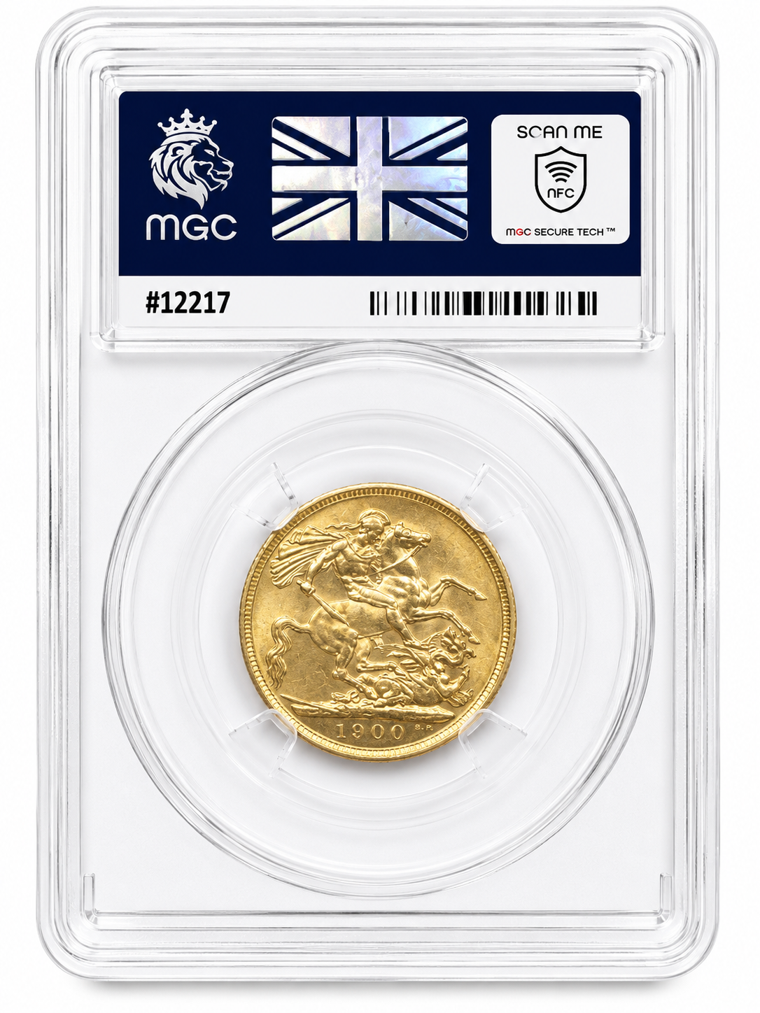 1900 London Mint Victoria 'Veiled Head' Full Sovereign Gold Coin MGC61