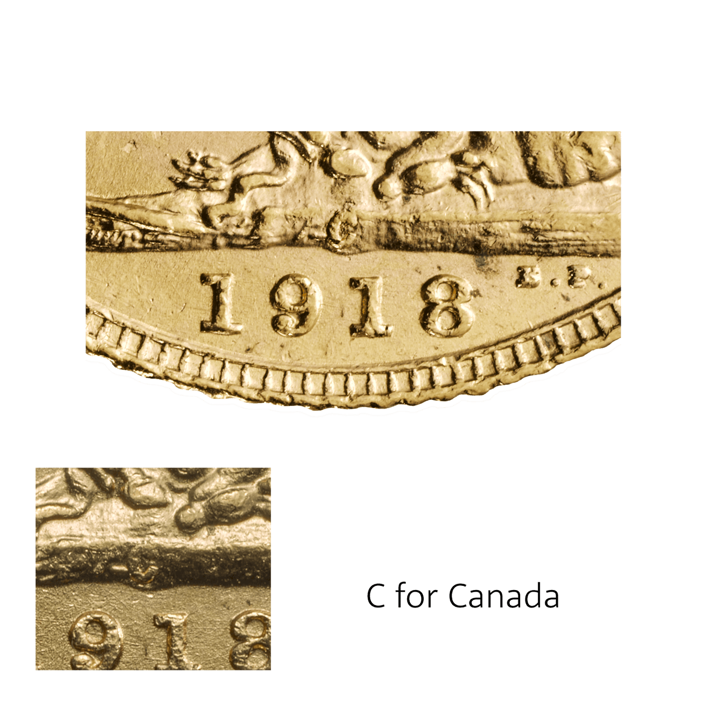 1918 Branch Mint 5 Coin Sovereign Set Colonial Mints (All Branches - 30g of 22ct gold) In Royal Mint Box with COA