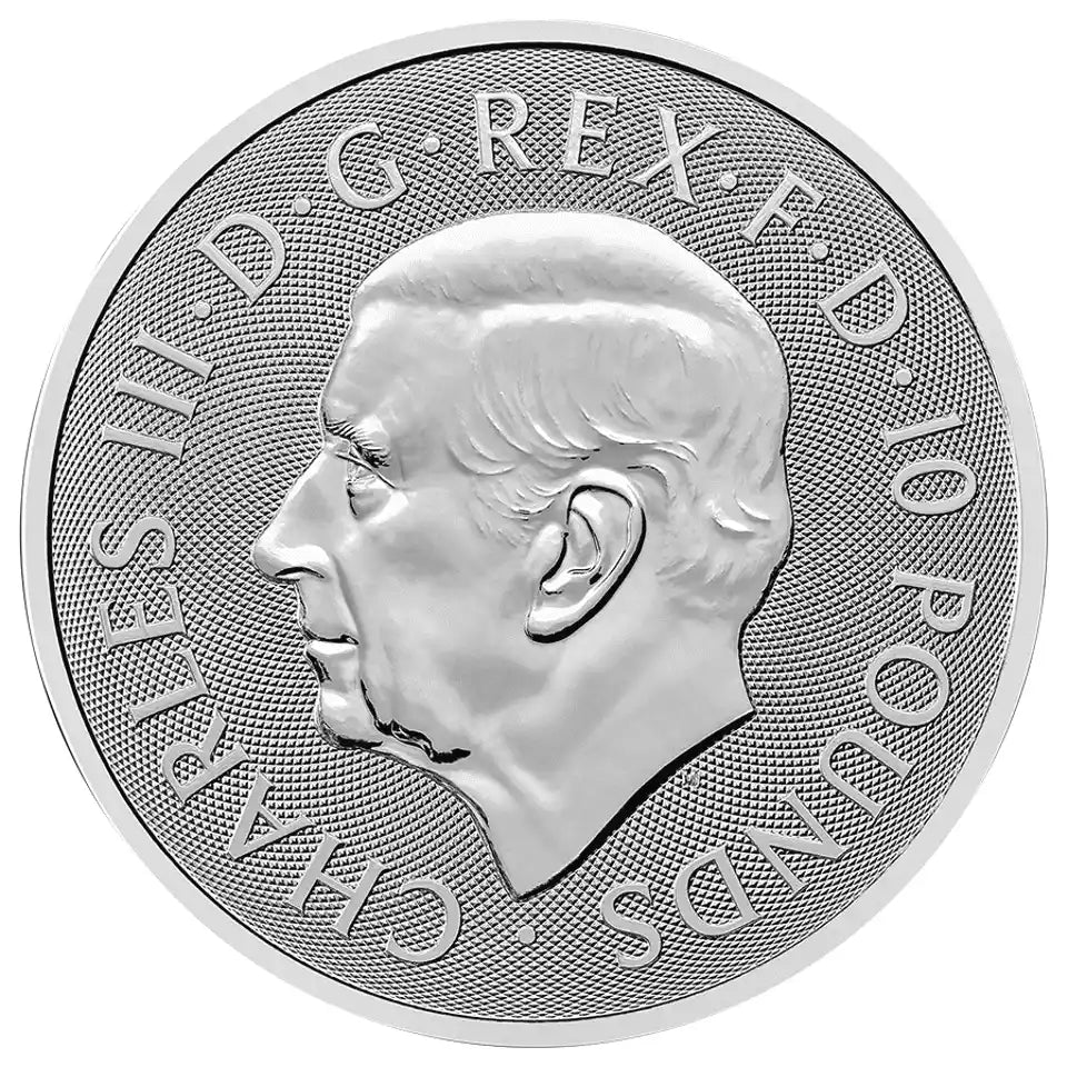 2025 UK The British Lion 5oz Silver Coin Royal Mint CGT Free