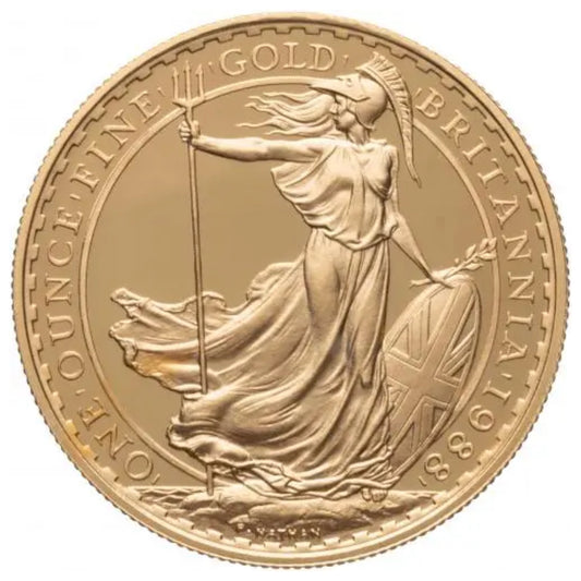 1988 1 oz Gold Proof Britannia Coin Royal Mint