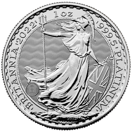 1oz Platinum 9995 Britannia Bullion Coin Royal Mint Our Choice