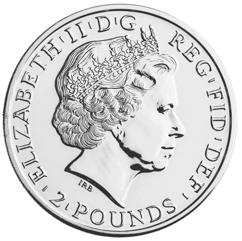 1oz 999 Fine Silver Bullion Coin Royal Mint 2014 Lunar Year of The Horse