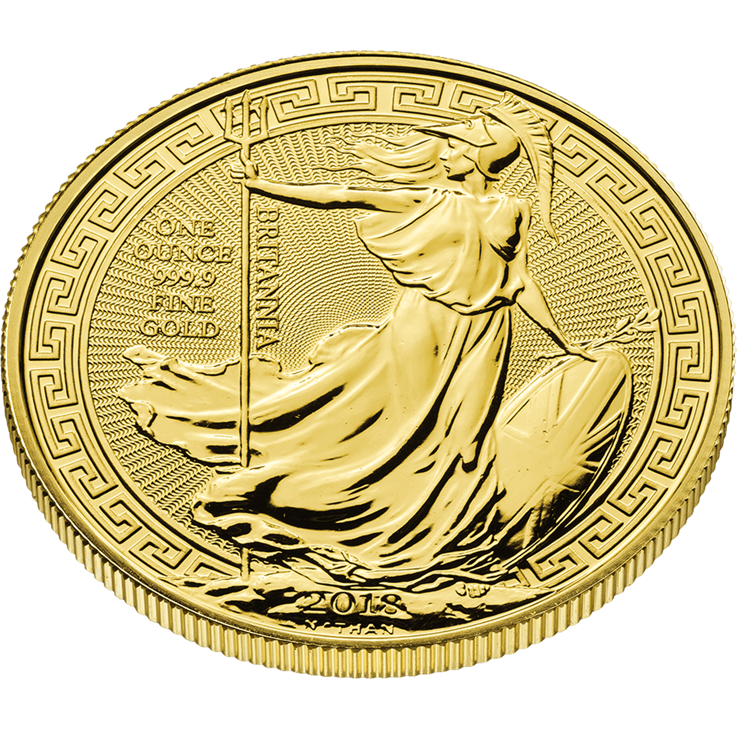 1oz Gold Britannia 2018 Oriental Border Coin Bullion 999.9 Fine Gold