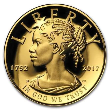 2017-W High Relief American Liberty Gold Proof (w/Box and COA) 1ozt 9999 Gold