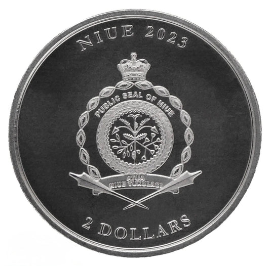 2023 Magnum Opus Niue 1oz 999 Silver Bullion Coin