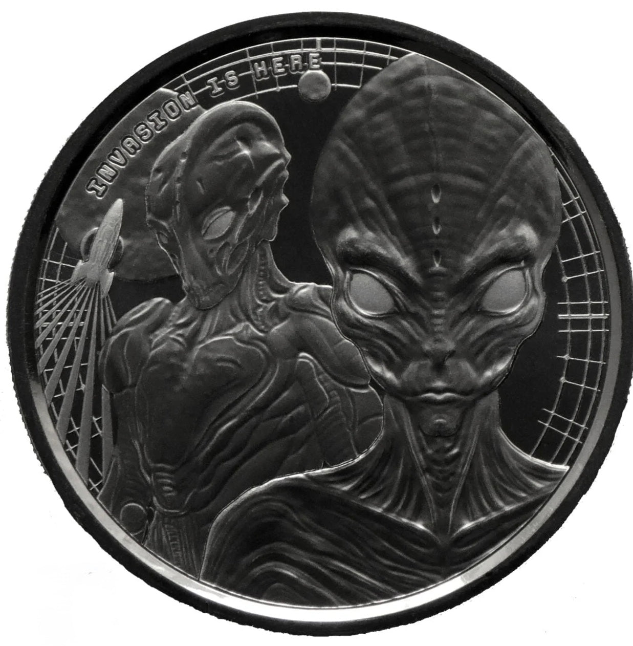 2023 Alien Republic of Ghana 1oz 999 Silver Bullion Coin