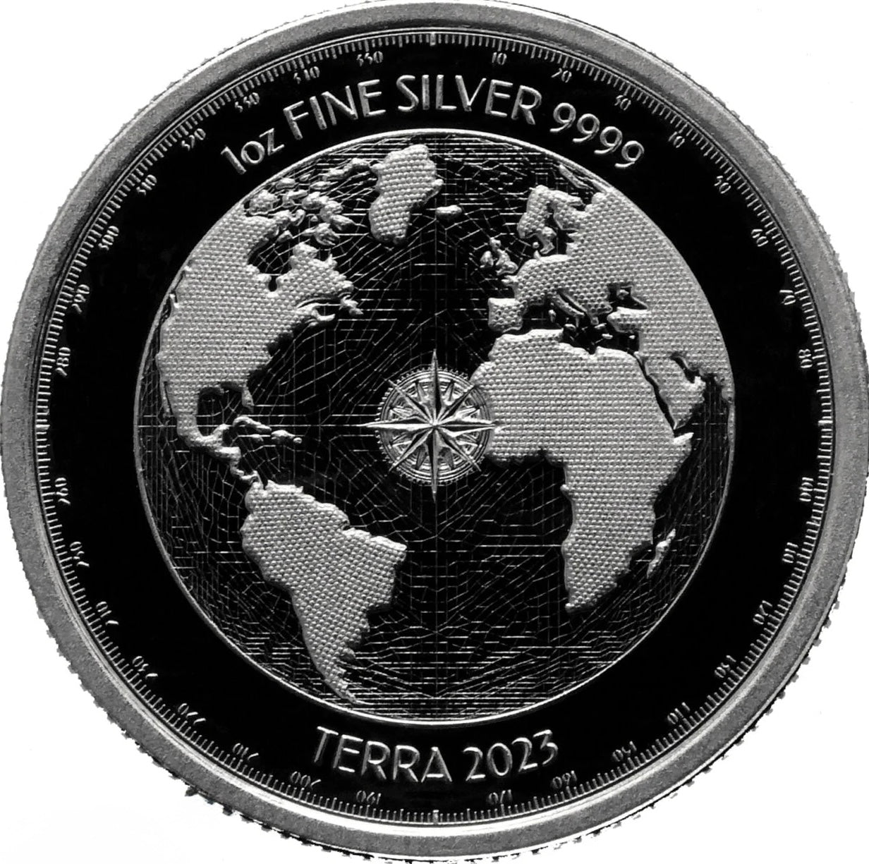 2023 Planet Terra Niue 1oz 999 Silver Bullion Coin
