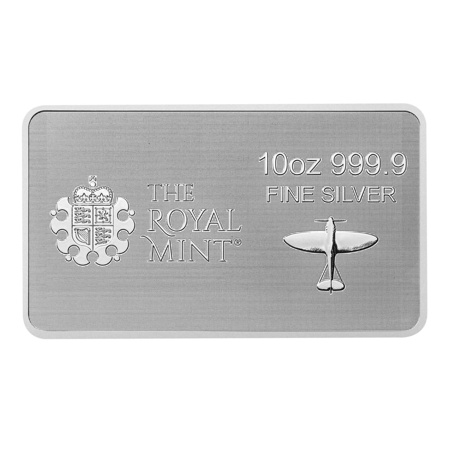 WWII Battle of Britain 10oz 999 Silver Bullion Minted Bar