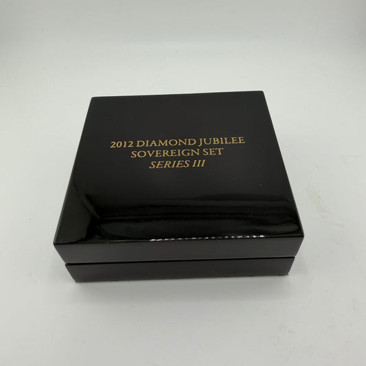 A London Mint 2012 Jubilee Double Portrait Gold Sovereign 3 Coin Set 14g of 22ct Gold