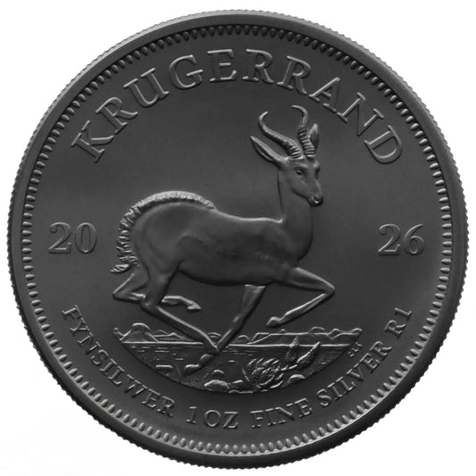 1oz 999 Fine Silver Krugerrand Bullion Coin 2026