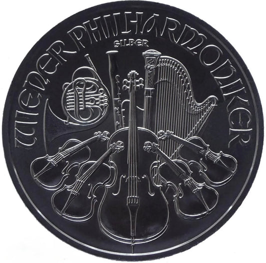 2026 Austrian Philharmonic 1oz 999 Silver Bullion Coin