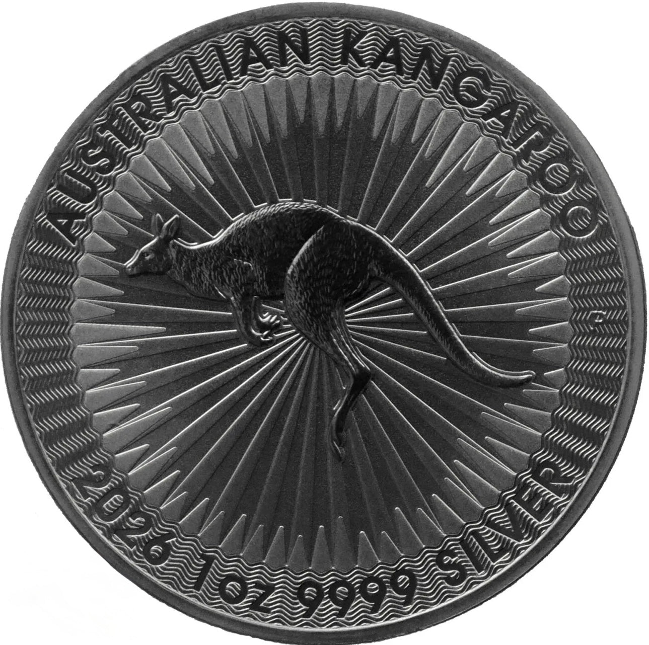 2026 Australian Kangaroo 1oz 999 Silver Bullion Coin