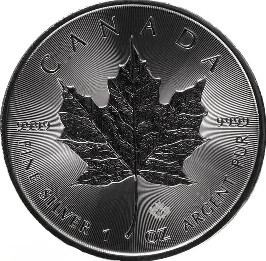 2026 Canadian Maple Leaf 9999 Silver Bullion Coin