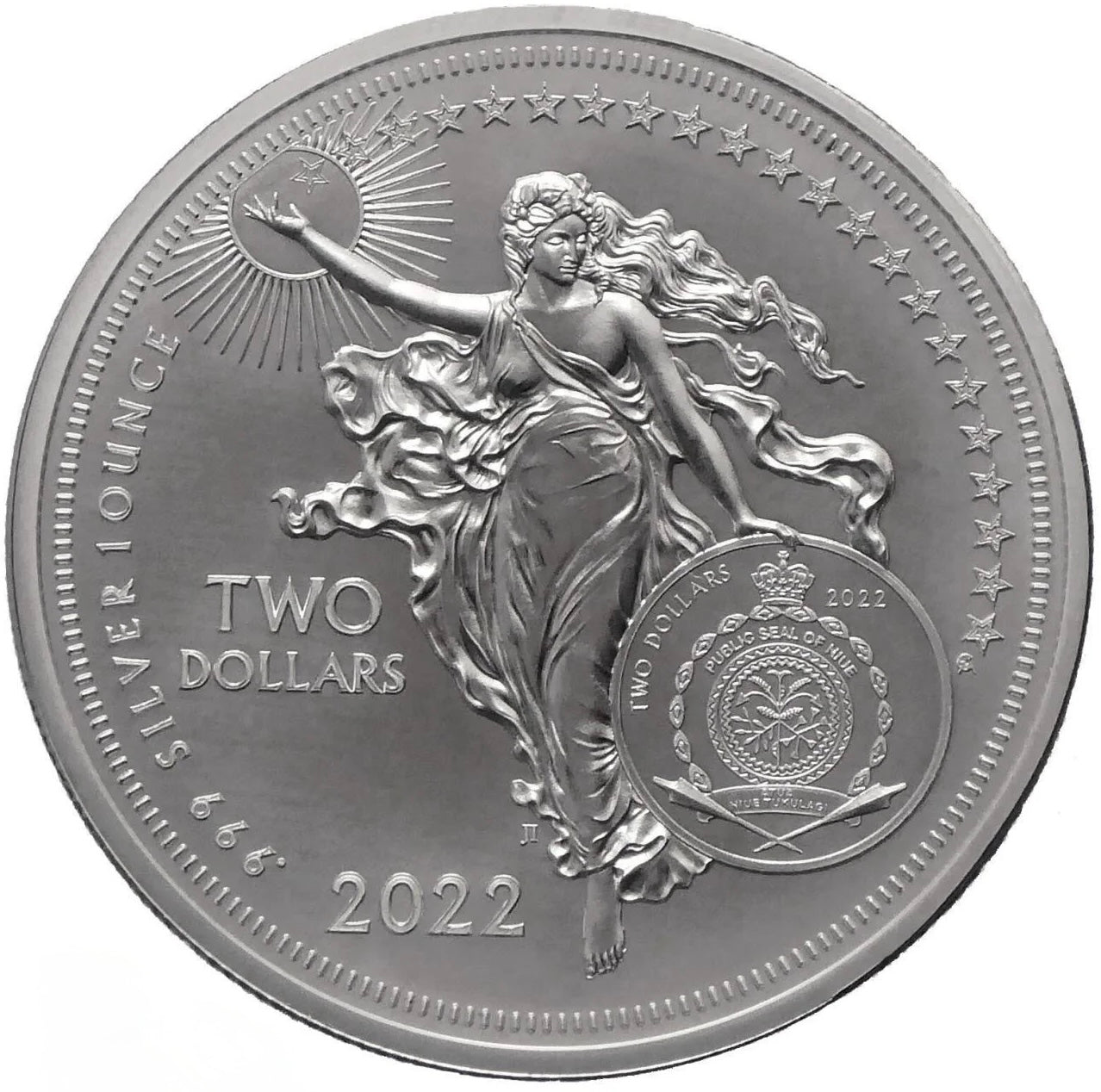 2023 Thomas Edison Icons of Inspiration 1oz 999 Silver Bullion Coin