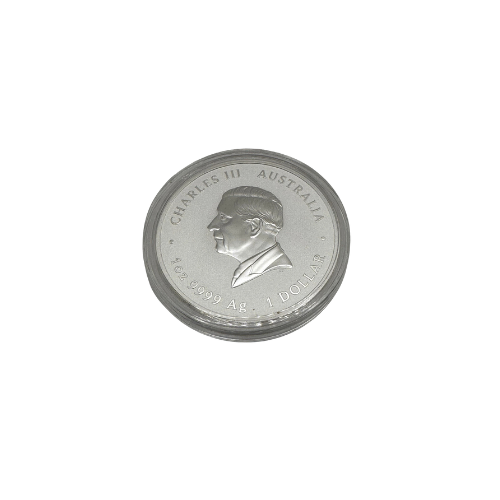 2025 Vivid Coloured Phoenix Myths & Legends 1oz 9999 Silver Bullion Coin