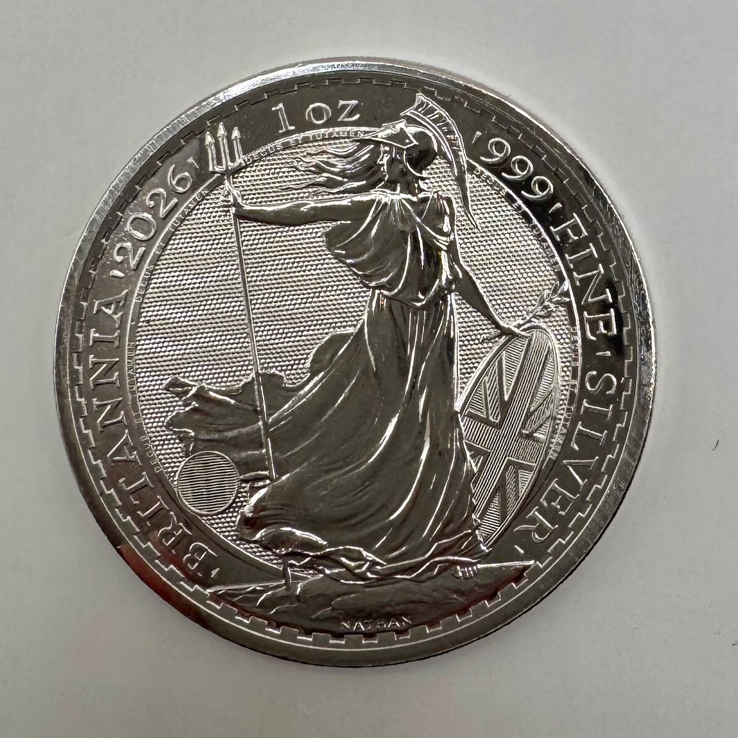 1oz Silver 2026 Silver Britannia 1 oz Bullion Coin