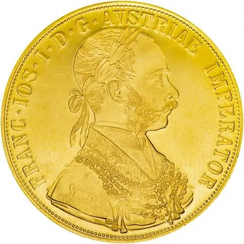 Austrian Gold 4 Ducat Gold Coin 0.986 Fine 13.96g 1915 Restrike