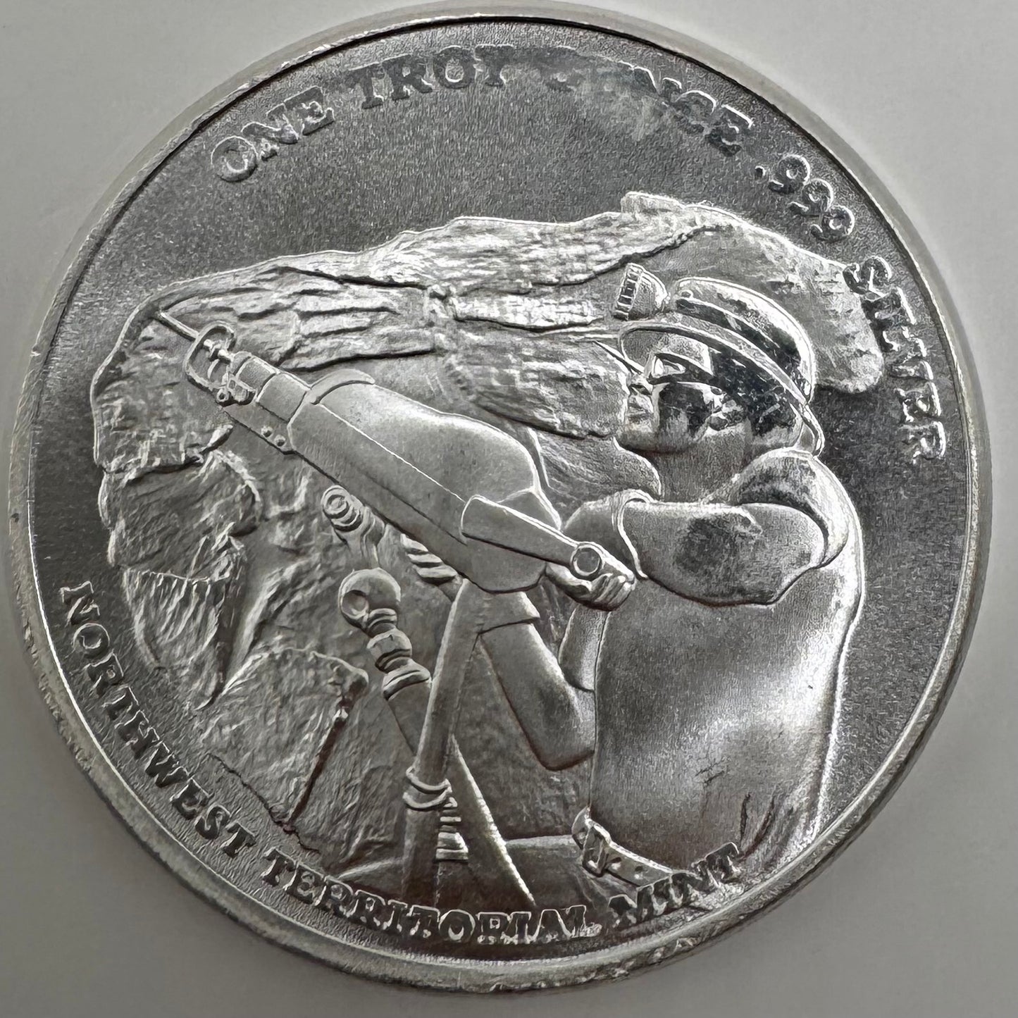 1oz 999 Fine Silver Pan American Bullion Round