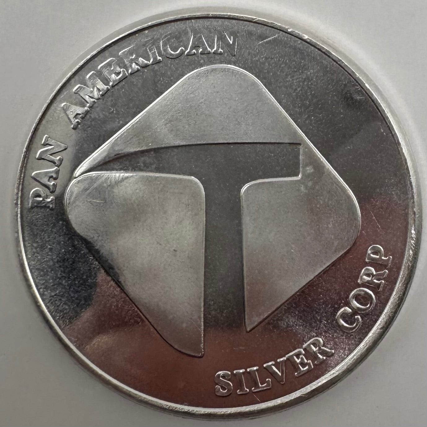 1oz 999 Fine Silver Pan American Bullion Round