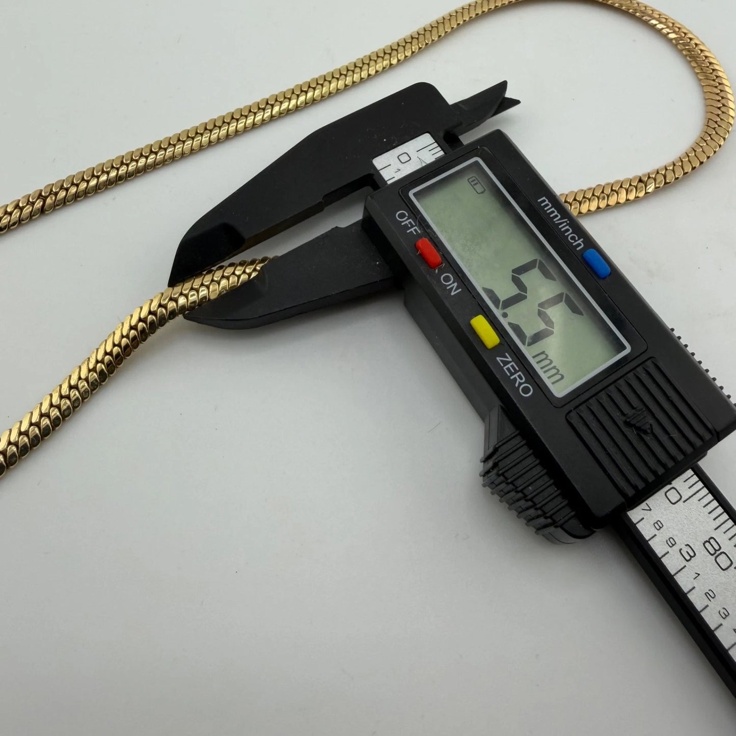 9ct Gold Cuban Link Chain, 18.5in L, 5.5mm W, 14.8g Hallmarked