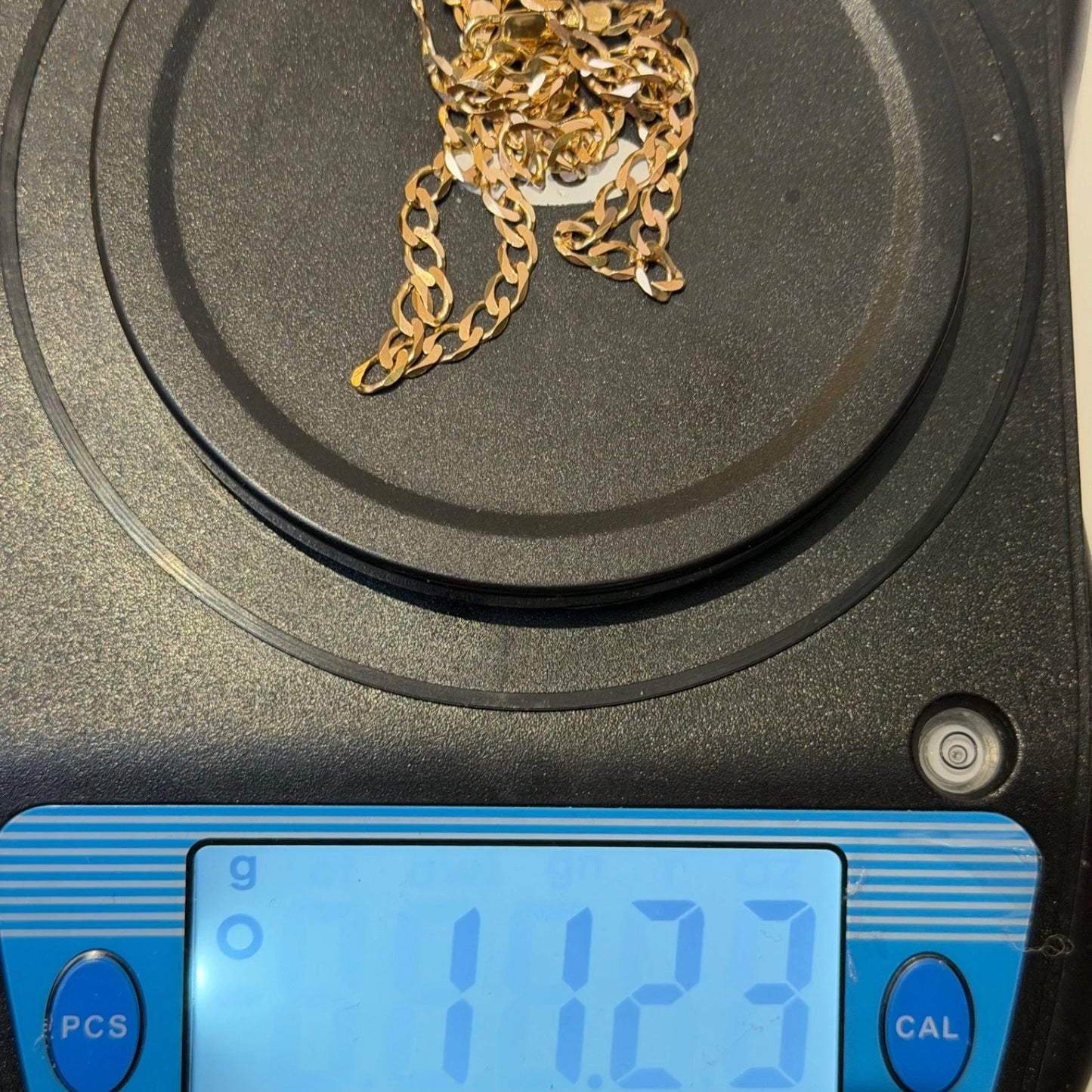 9ct Gold Curb Chain, 4.7mm W, 20in L, Hallmarked 11.2g