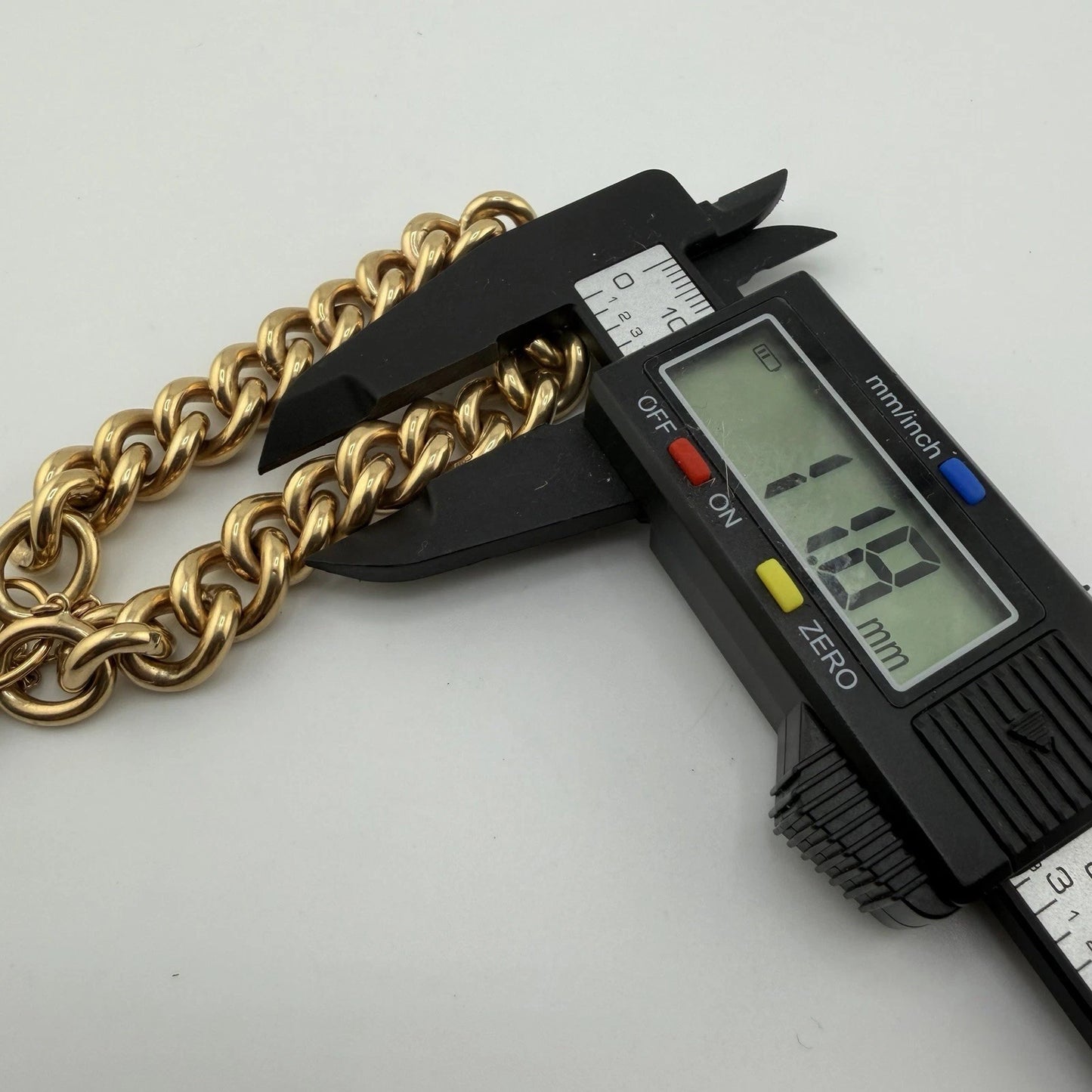 9ct Curb Bracelet, Heavy, Hallmarked, 7in L, 12mm W, 65g Heart Padlock Clasp