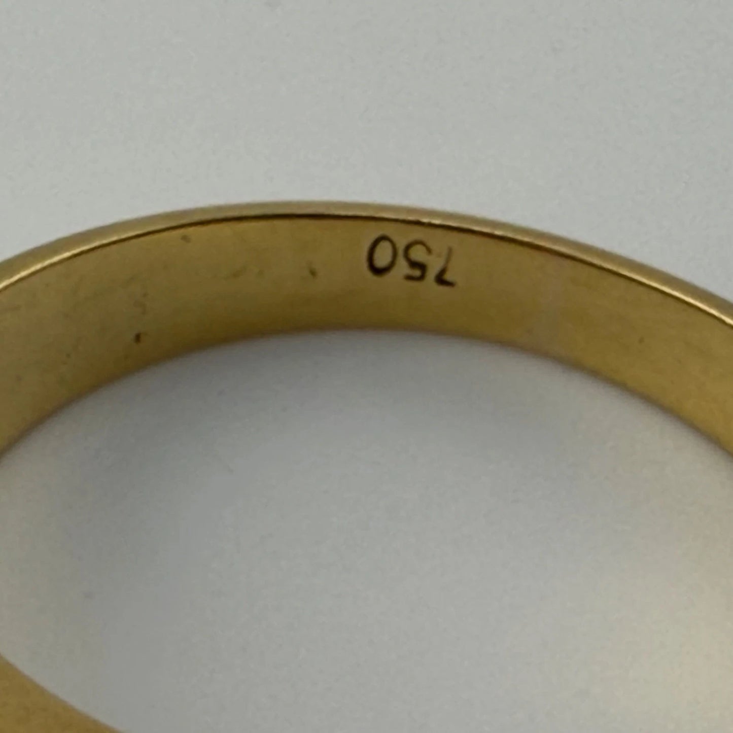 18ct Gold Ruby and Diamond Ring, Size Q, Stamped 750